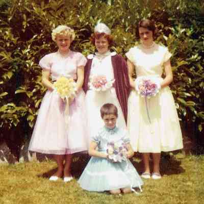 4965 - May Day 1956 May Queen Penny Thornley