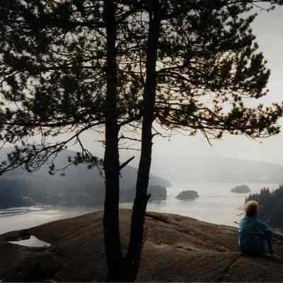 View from Quarry Rock, Oct 1997