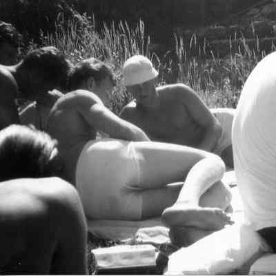 3741 - Group of guys sunning 1958c see notes.tif