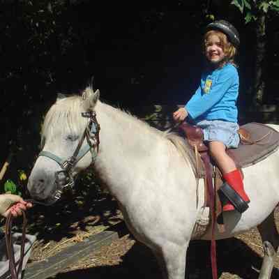 Katie Boughen on horse, Maplewood Farm - 1