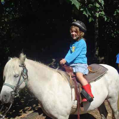 Katie Boughen on horse, Maplewood Farm - 2