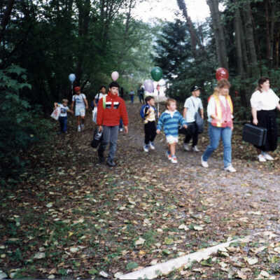 Leaving BVS for Cove Cliff opening Sept 1990