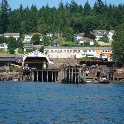 McKenzie Barge & Marine Ways Ltd - view from water - 4