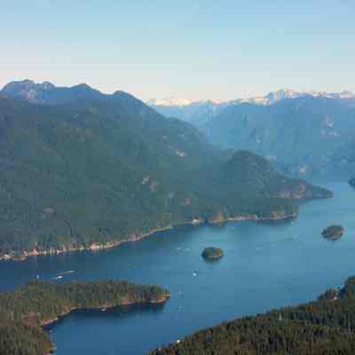 Tip of Belcarra, Raccoon Island & up Indian Arm