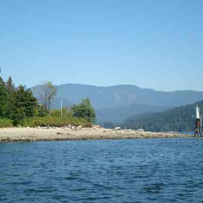 Roche Point, Cates Park/Whey-ah-Wichen - view from water - 1