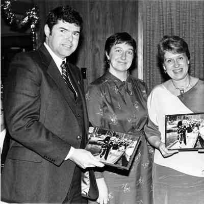 2904 - Deep Cove Yacht Club presentation, John Hutchinson, Marilyn Baker.tif