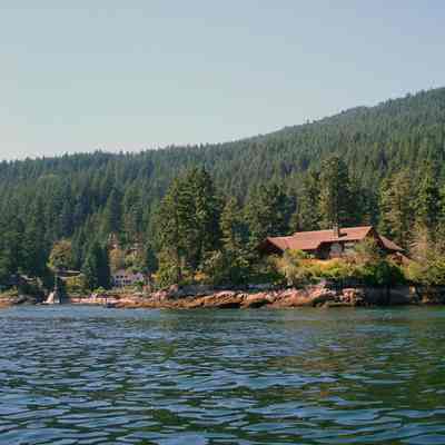 Indian Arm - Teeportin Island - view from water - 2