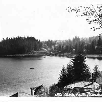 4765 - The Cove from Burns Ave postcard 1946.tif