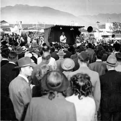 2821 - Doc Hogan at PNE 1940s.tif
