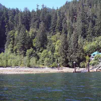 Indian Arm - Orlo - Holmden Creek - view from water