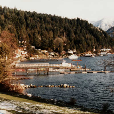 Deep Cove shoreline