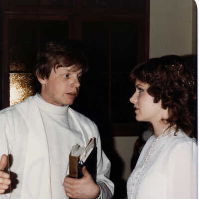 DC United, Minister Brad Newcombe,Alison & Gary, 29 Dec 1983