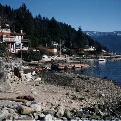 Jan storm aftermath, from 2608 Panorama - 1, 1989
