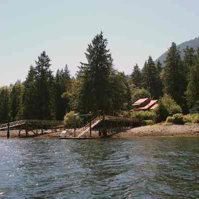 Indian Arm - Orlomah Beach - view from water - 3