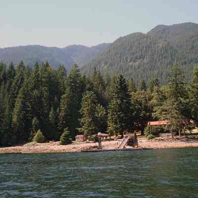 Indian Arm - Camp Jubilee - view from water - 1