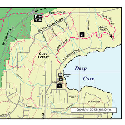 Deep Cove and Local Trails