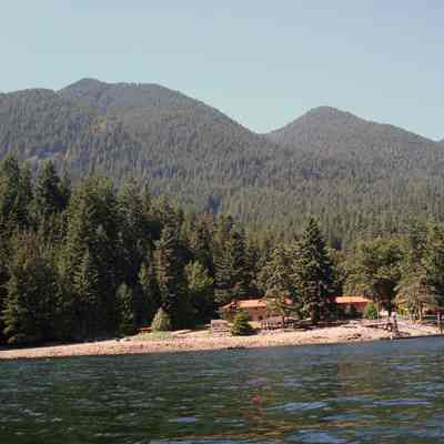 Indian Arm - Camp Jubilee - view from water - 2