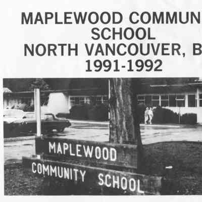 3722 - Maplewood Community School 1991-92, descreened