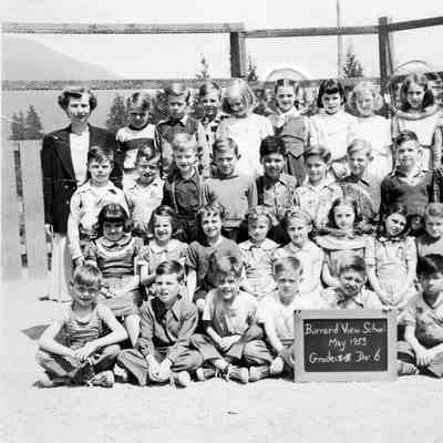 Burrard View School - Grades 2&3 Div 6, May 1953