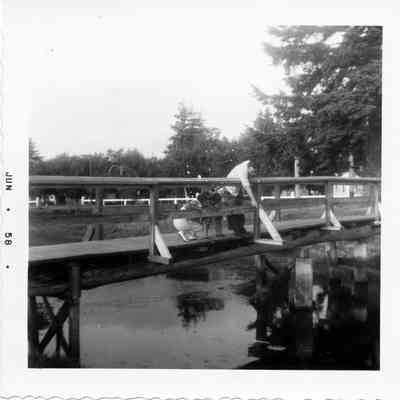 4009 - Ed Roberge fishing with sons, DC Wharf 1958.tif