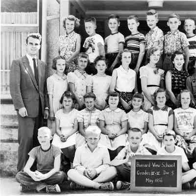 Burrard View School - Grades 4&5, Div 5, May 1956