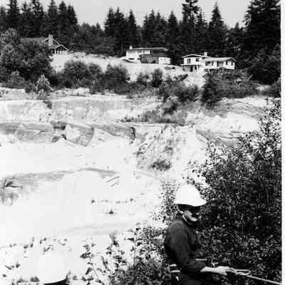 Fire rescue demonstration on Seymour River - 2