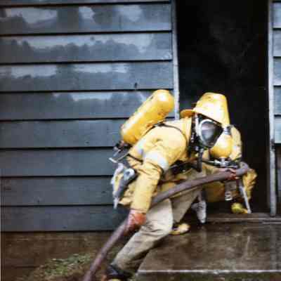 House fire demonstration - 2