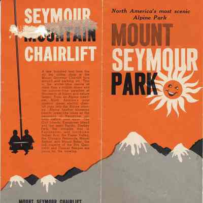 Mt Seymour Park brochure sides A&B