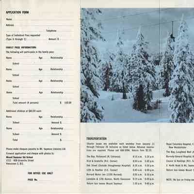 My Seymour Park - Ski Day & Night - sides A&B c1960s