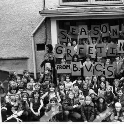 Burrard View School - Students Seasons Greetings 1979
