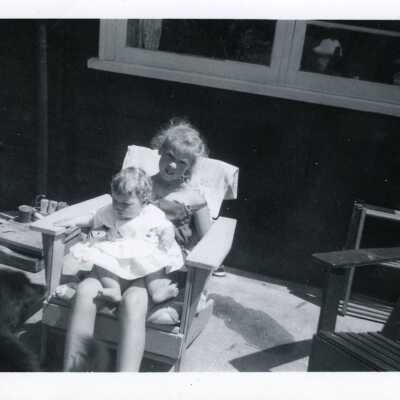 Susan and Ruth Jenkins 1958