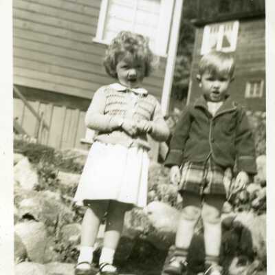 Susan and Antony Jenkins circa1952
