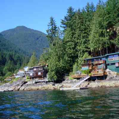 Indian Arm - Brighton Beach - view from water - 1