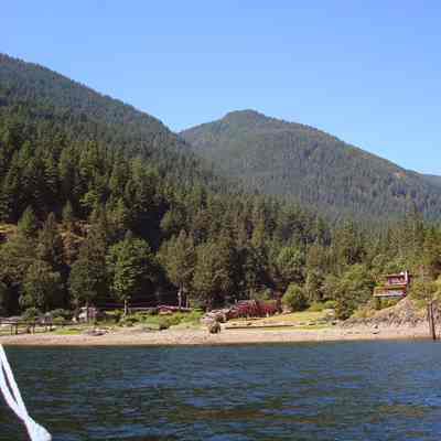 Indian Arm - Brighton Beach - view from water - 2