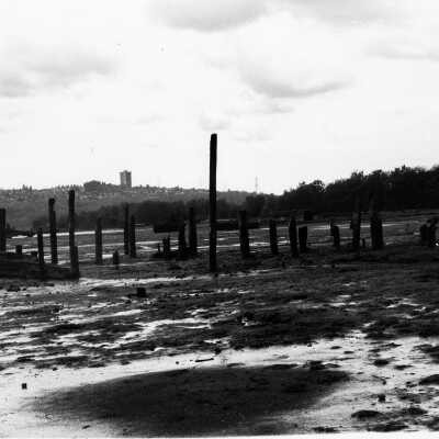 Maplewood Mudflats in front of Mike Bozzer's shack