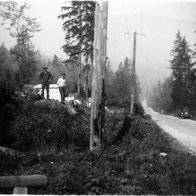 Moore's 2nd house lot on Deep Cove Road