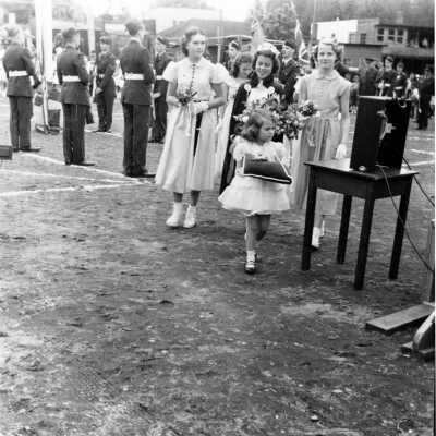 May Queen with Attendants