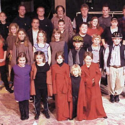 Panto Menace Dec 1999, group shot