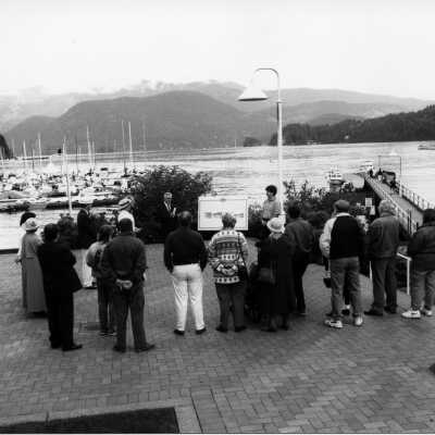 Regatta sign unveiling