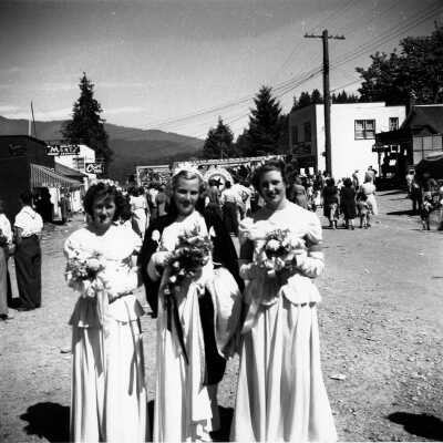 May Queen with Attendants