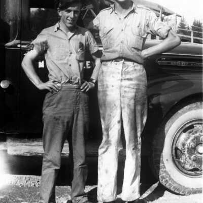 Deeks McBride Gravel Pit workers