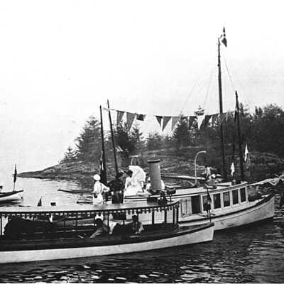 Regatta at Government Dock, North Woodlands