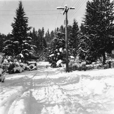 Winter Scene in the Cove