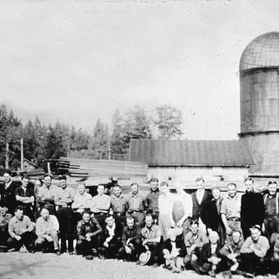 Dollar Mill Staff with burner in back