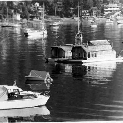 Deep Cove Houseboats 1972