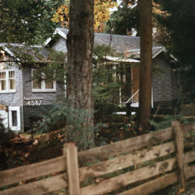 4587 Strathcona Road, older cottage