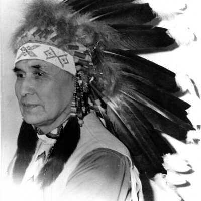 George, Chief Dan in headress