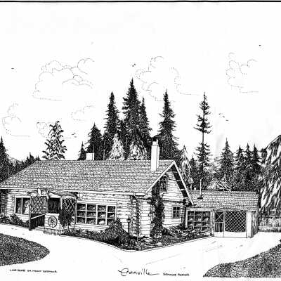 Bemister house sketch