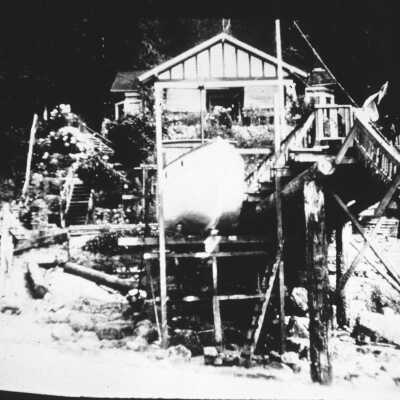 Art George's home in Belcarra