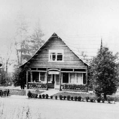 Gillis' second home, The Homestead, on Harris Avenue